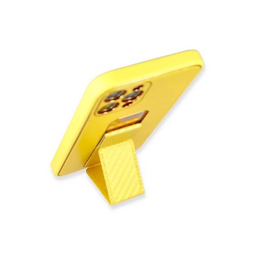 iPhone 12 Pro Max K�l�f Coco Karbon Standl� Kapak - Sar�