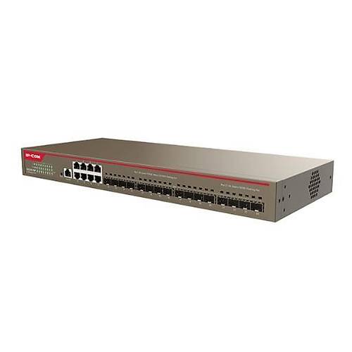 IP-COM G5324-16F 16 PORT SFP + 8 PORT GIGABIT L3 CLOUD Y�NET�LEB�L�R RACKMOUNT OMURGA SWITCH
