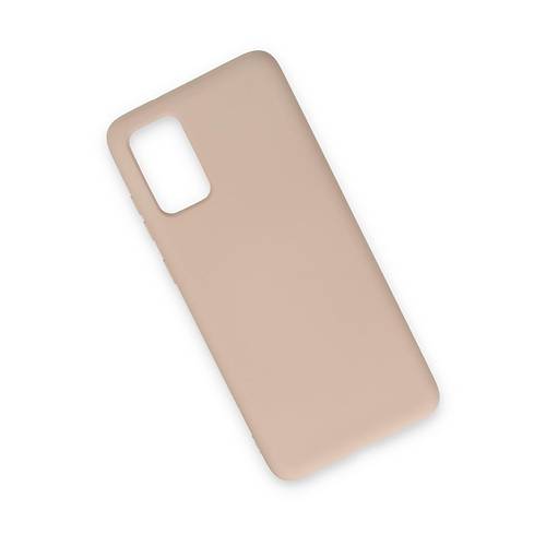 Galaxy S20 Plus K�l�f Nano i�i Kadife Silikon - Pudra