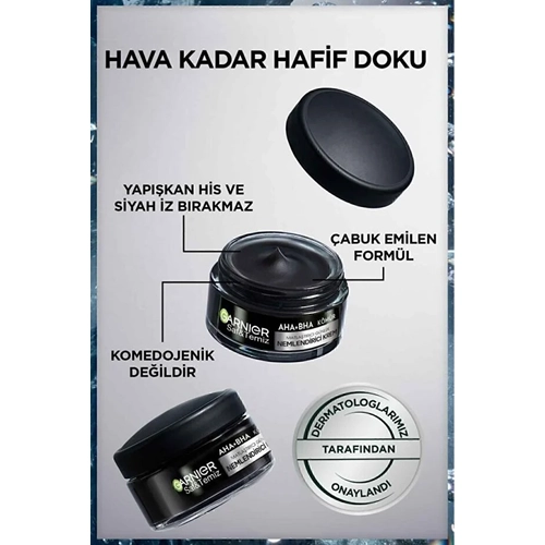 Y�z Bakim Kremi & Saf Ve Temiz K�m�r Matla�t�r�c�, Nemlendirici G�nd�z Kremi 50ML