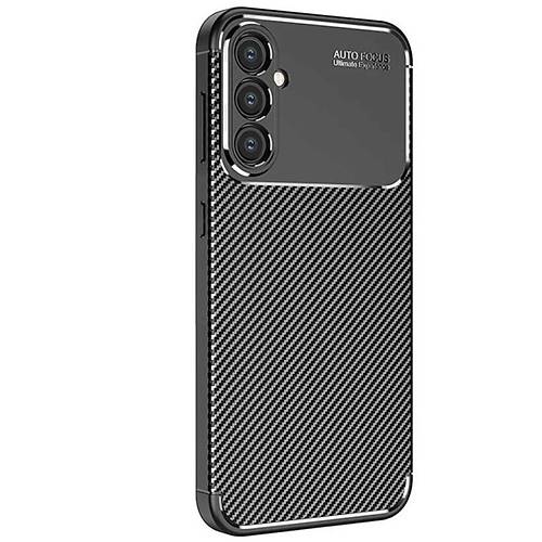 Galaxy S25 K�l�f Auto Focus Karbon Kapak - Siyah