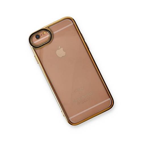 iPhone 6 K�l�f Liva Lens Silikon - Siyah