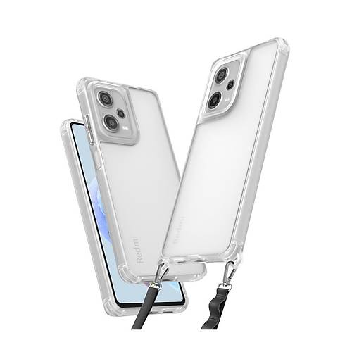 Redmi Note 12 Pro 5G K�l�f Penta Silikon K�l�f - �effaf
