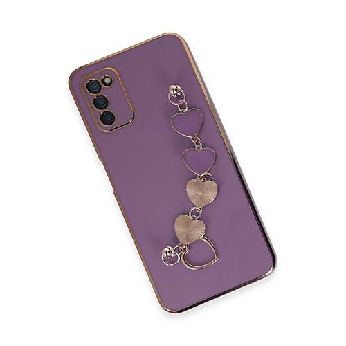 Galaxy A03S K�l�f Esila Silikon - Mor