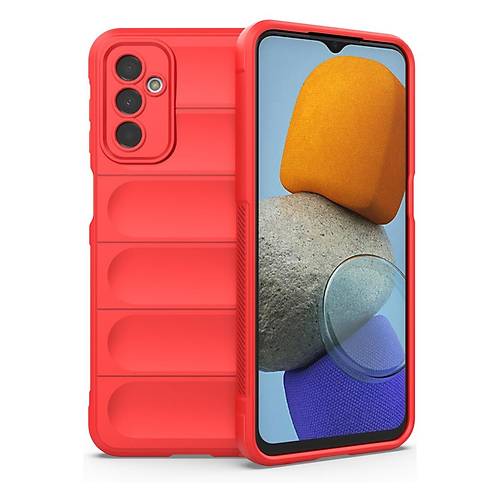 Galaxy M23 K�l�f Optimum Silikon - K�rm�z�