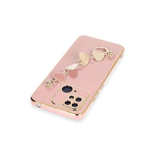 Redmi 10C K�l�f Esila Silikon - Pudra