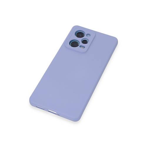 Redmi Note 12 Pro 5G K�l�f Nano i�i Kadife Silikon - Lila