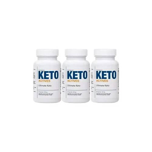 Keto Actives Destekleyici 60'l� X 3 Adet
