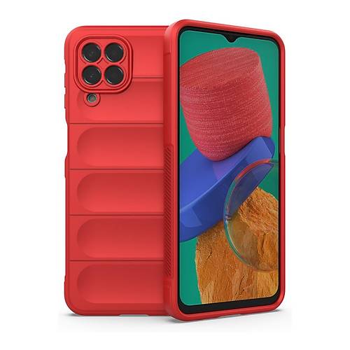 Galaxy M33 K�l�f Optimum Silikon - K�rm�z�