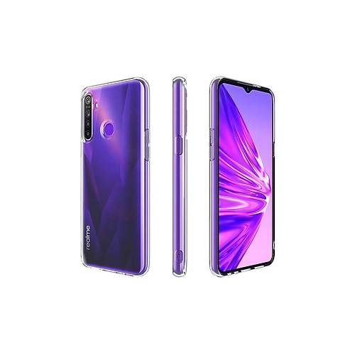 Realme 5i K�l�f L�x �effaf Silikon