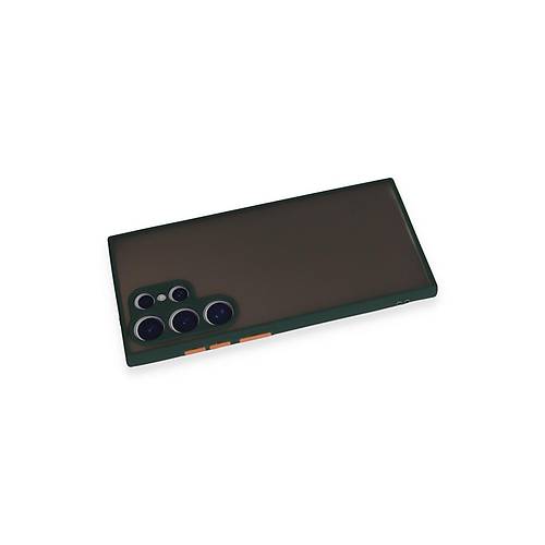 Galaxy S24 Ultra K�l�f Montreal Silikon Kapak - Ye�il