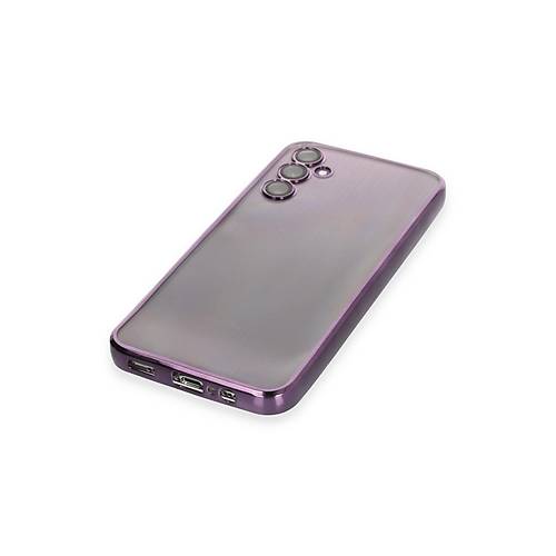 Galaxy A14 4G K�l�f Razer Lensli Silikon - Mor