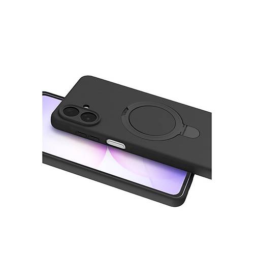 Galaxy A07 4G Regal Magsafe Standl� Kapak - Siyah