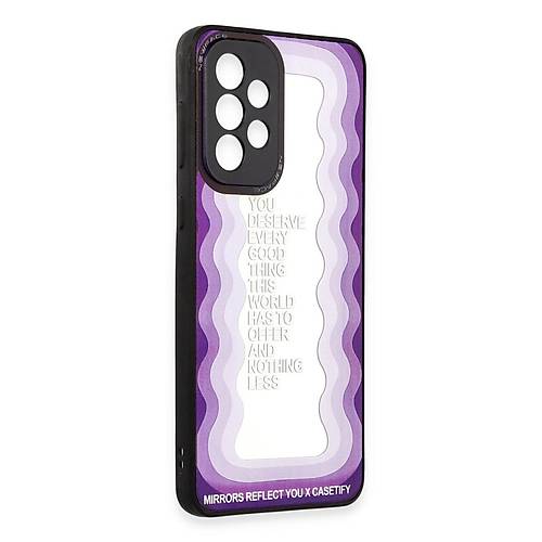 Galaxy A53 5G K�l�f Mirror Desenli Kapak - Mirror - 5