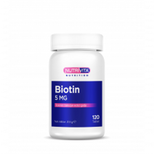 Biotin 5 mg 120 Tablet