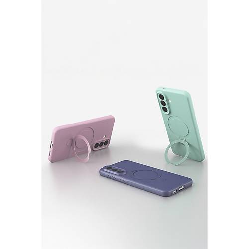 Galaxy A57 5G Regal Magsafe Standl� Kapak - Titan Gri