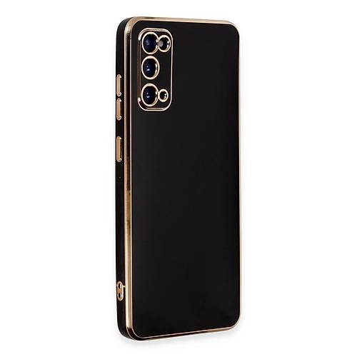 Galaxy S20 K�l�f Volet Silikon - Siyah