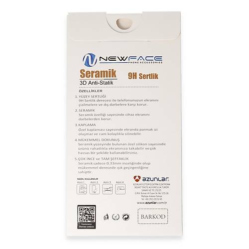 A16 3D Antistatik Mat Seramik Nano Ekran Koruyucu