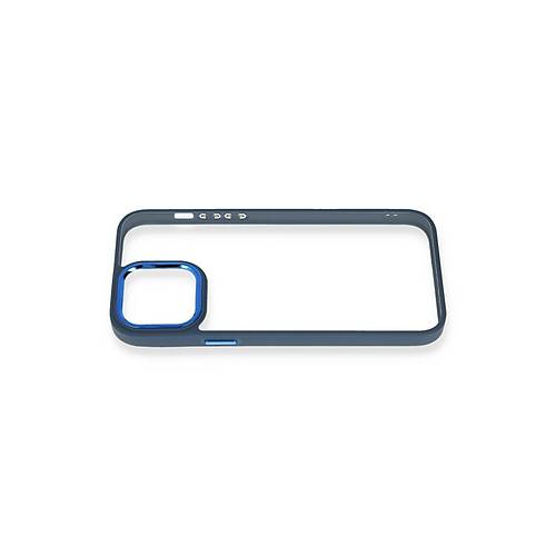 iPhone 13 Pro K�l�f Dora Kapak - Mavi