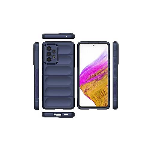 Galaxy A53 5G K�l�f Optimum Silikon - Lacivert