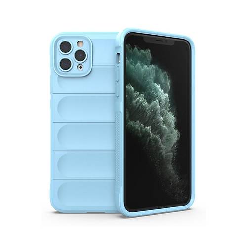 iPhone 11 Pro Max K�l�f Optimum Silikon - Sky Blue