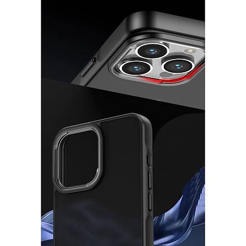 iPhone 12 Pro Max K�l�f Elegant Kapak - Pudra