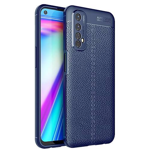 Realme 7 K�l�f Auto Focus Kapak - Lacivert