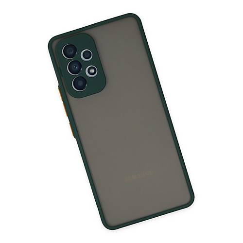 Galaxy A33 5G K�l�f Montreal Silikon Kapak - Ye�il