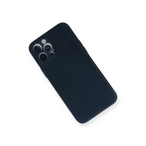 iPhone 12 Pro K�l�f PP Ultra �nce Kapak - Mavi