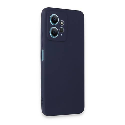 Redmi Note 12 4G K�l�f First Silikon - Lacivert
