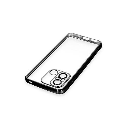 Redmi 12C K�l�f Razer Lensli Silikon - Siyah