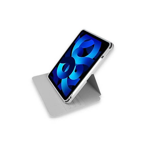 iPad 10.2 (7.nesil) K�l�f Starling 360 Kalemlikli Tablet K�l�f - Gri