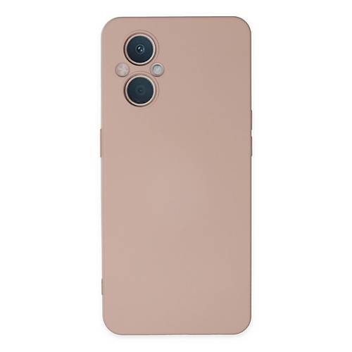 Reno 7 Lite K�l�f Nano i�i Kadife Silikon - Pudra