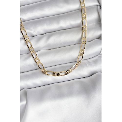 14K Gold Renk Kaplama Model CM Kad�n Kolye