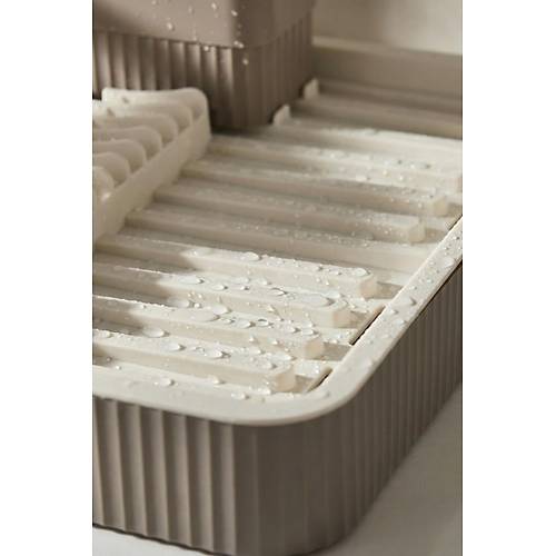 Vizon S�rg�l� Lavabo �st� Bula��kl�k & Fonksiyonel Tabakl�k Ve Bardakl�k 32x36 cm