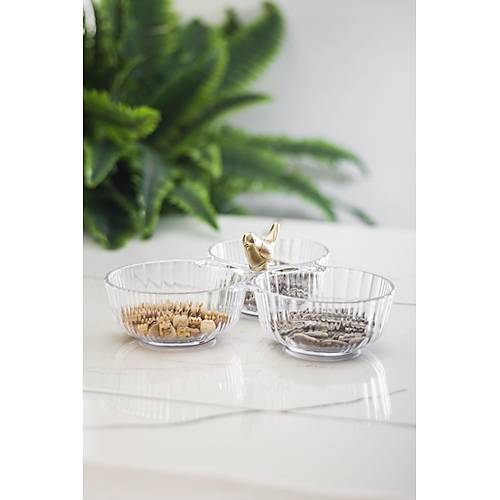 Akrilik Gold Ku�lu �erezlik Sunumluk �ekerlik �effaf ( CAM & PORSELEN DE��LD�R )