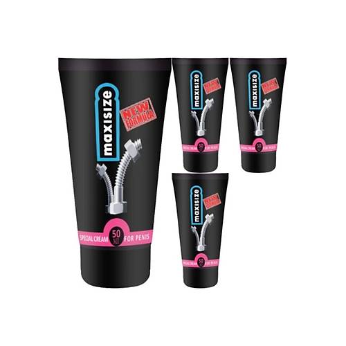 Maxsize Maxi Size Cream 4 Adet Erke�e �zel 50 Ml �ekillendirici Canland�r�c� Krem