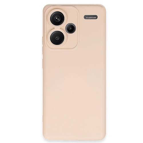Redmi Note 13 Pro Plus K�l�f Nano i�i Kadife Silikon - Pudra