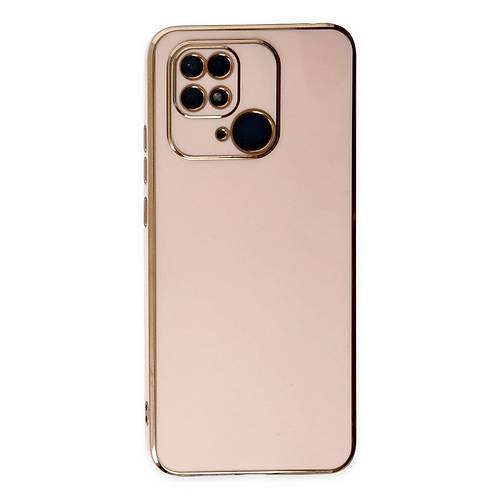 Redmi 10C K�l�f Volet Silikon - Pembe