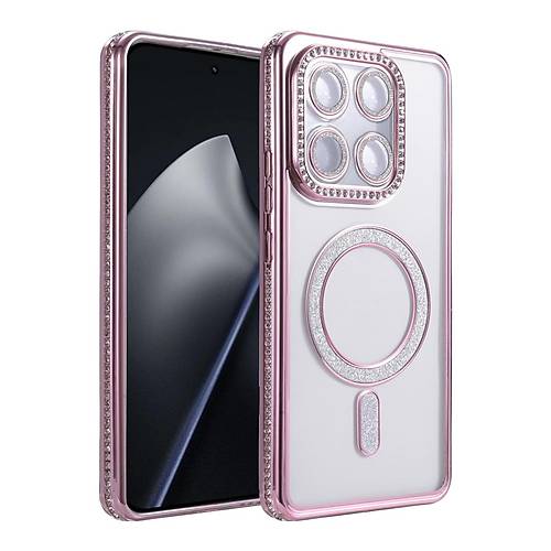 Mi 15T Pro Joke Simli Magneticsafe K�l�f - Pembe