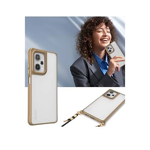 Redmi Note 12 Pro 5G K�l�f Penta Silikon K�l�f - Titan Gri