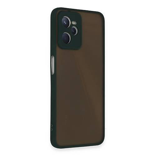 Realme C35 K�l�f Montreal Silikon Kapak - Ye�il