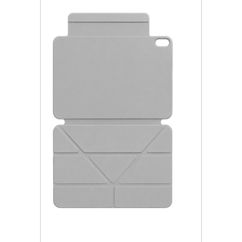 iPad 2025 10.9 10.Nesil (A16) Edz Manyetik Standl� Tablet K�l�f� - Gri