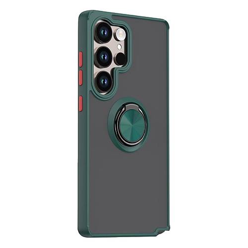 Galaxy S26 Ultra Montreal Y�z�kl� Silikon Kapak - Ye�il
