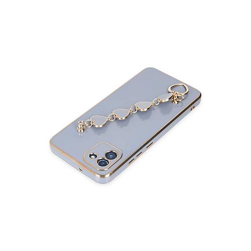 Galaxy A03 K�l�f Esila Silikon - Gri