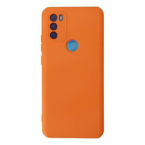 GM 21 Plus K�l�f Nano i�i Kadife Silikon - Turuncu
