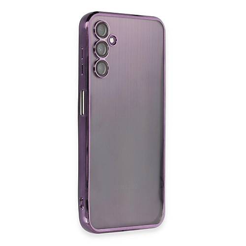 Galaxy A14 4G K�l�f Razer Lensli Silikon - Mor