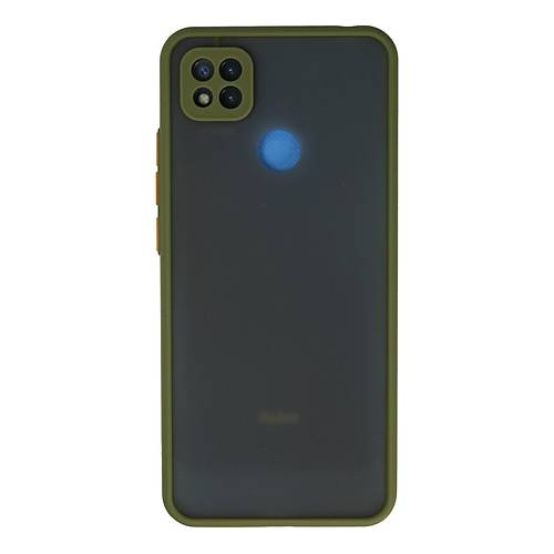 Redmi 9C K�l�f Montreal Silikon Kapak - A��k Ye�il