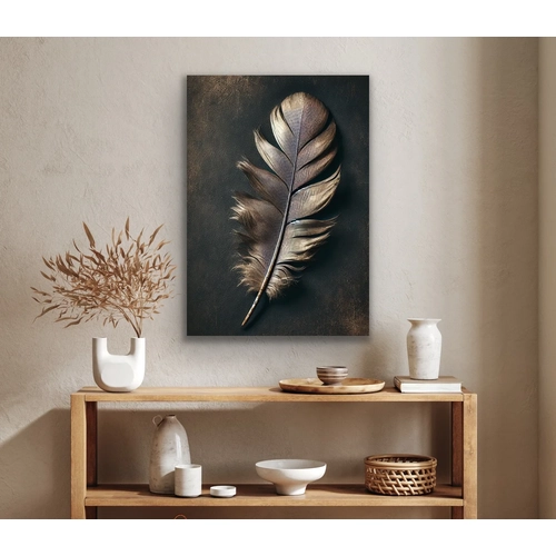 Bronz T�y Kanvas Tablo 70x100cm