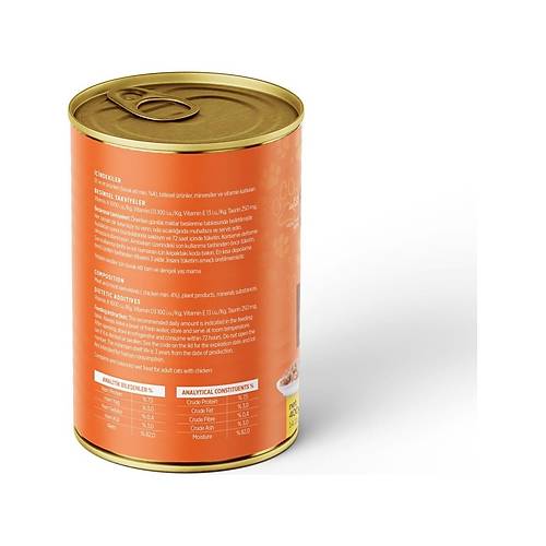 Petzzcats Tavuk Etli Yeti�kin Kedi Konservesi 400 gr 1 Adet